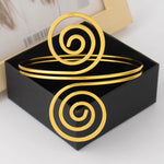 European and American Fashion Women's 1 Pcs Jewelry Nigeria Gold Color Circle Arm Bracelet Travel Party Festival Dress Up Gift