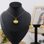 Ocean Series Gold Color Shell Earrings Necklaces For Women Girls Fashion Pendant Necklace Beach Female Summer Jewelry Accessory