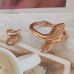 Bangle With Ring Colorful Jewelry Nigerian Women 18K Gold Plated Bracelet Wedding Party Gift Dubai Hollow Out Design Bracelet