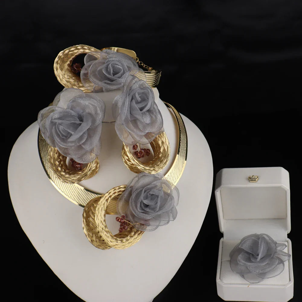Yueming Schmuckset Valentinstag afrikanischen Luxus zart für afrikanische Party