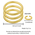 Dubai Gold Plated Charms Bracelet Adjustable Ring Set for Women African Noble Design Jewelry Gift for Party Wedding Banquet