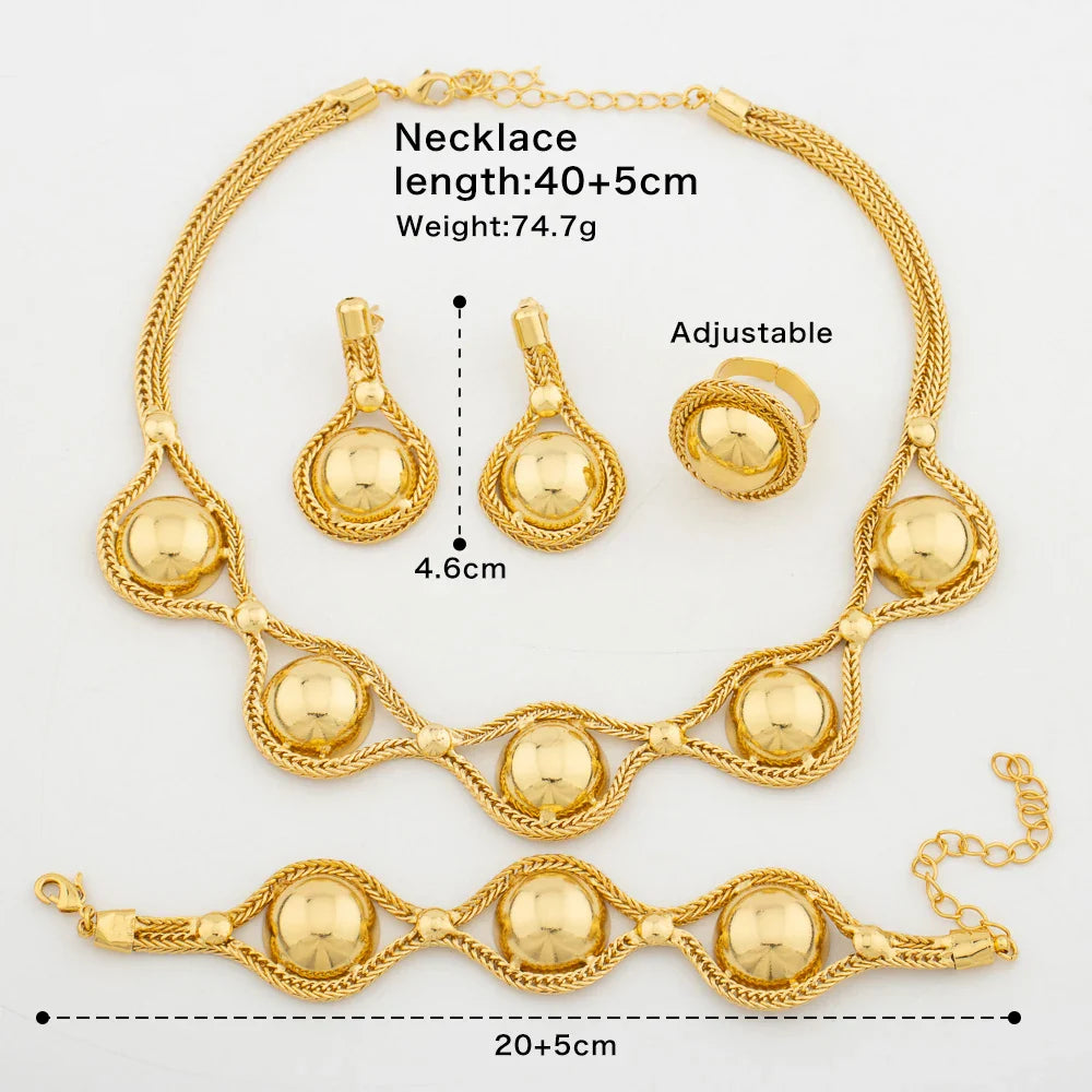 Yueming Luxury Jewelry Set