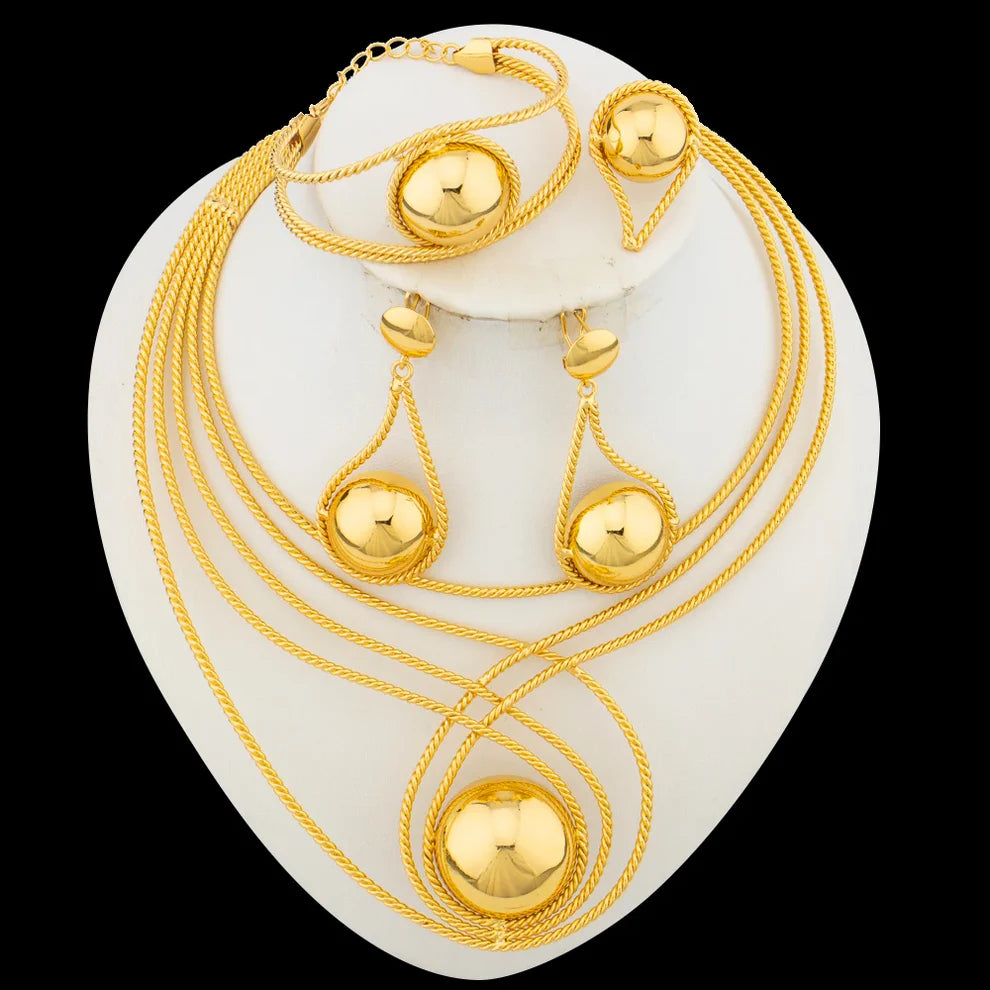 Yueming Wedding Jewelry Set