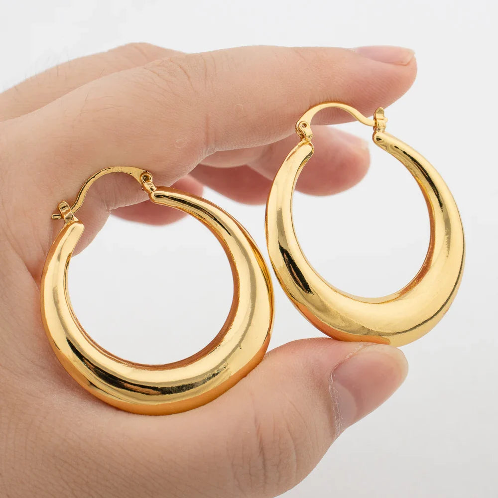 Yueming Classic Chunky Unique Earrings