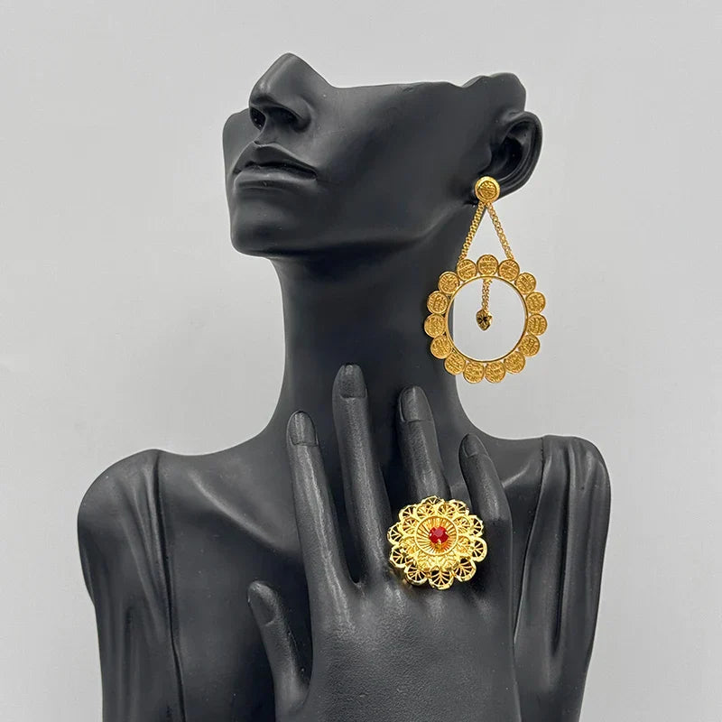 Yueming design earrings and bohemian african unique for accessories wedding