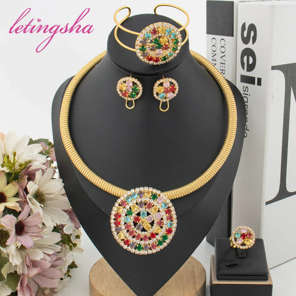 Yueming Fashion Party Jewelry Handcrafted Set