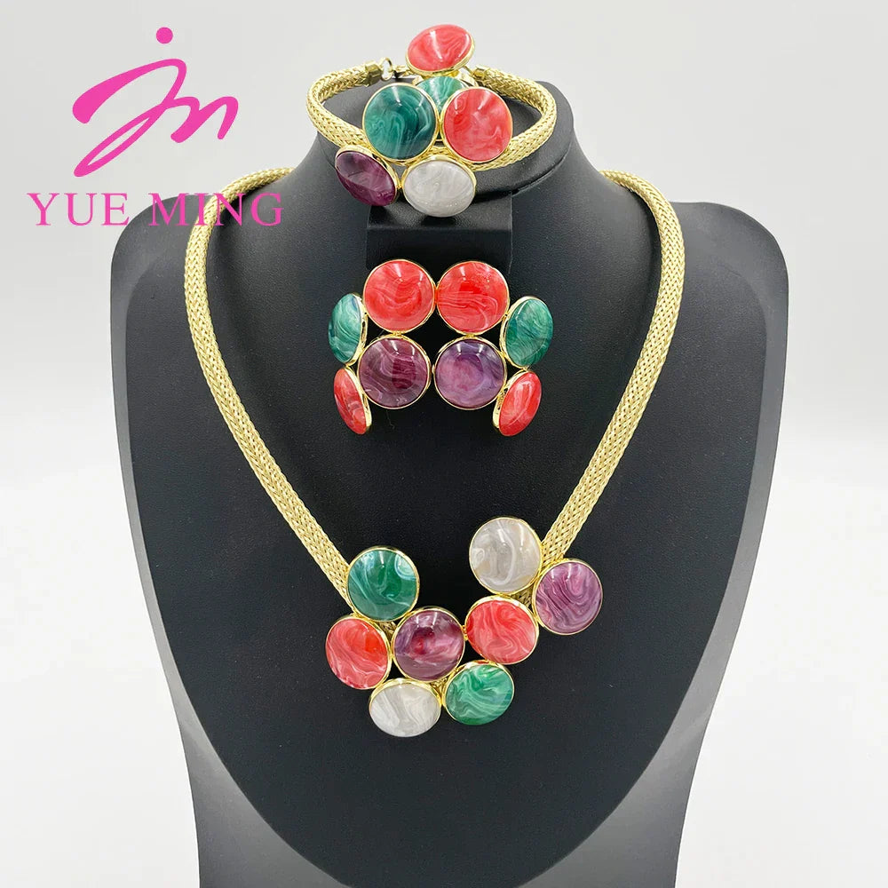 Yueming High-End Wedding Jewelry Set