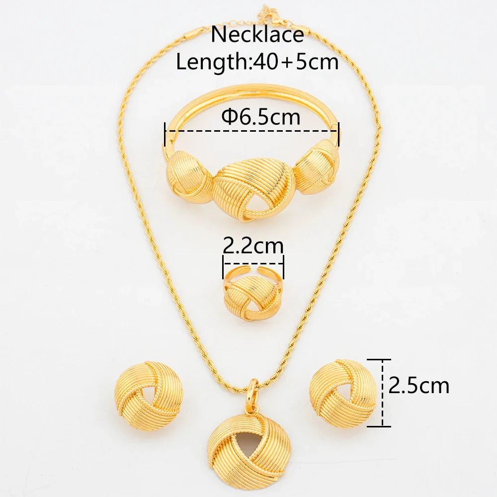 Yueming Fashion Wedding Jewelry Fancy Set