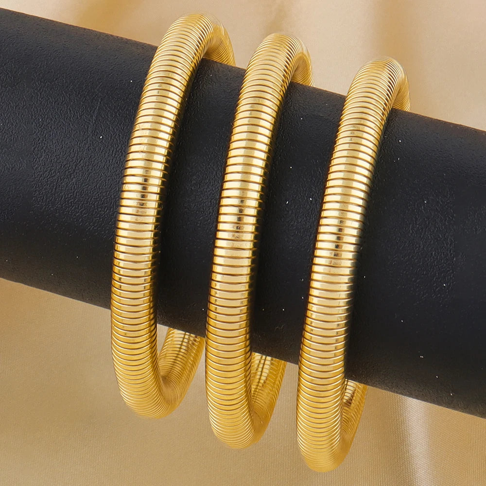 Dubai Gold Plated Charms Bracelet Adjustable Ring Set for Women African Noble Design Jewelry Gift for Party Wedding Banquet