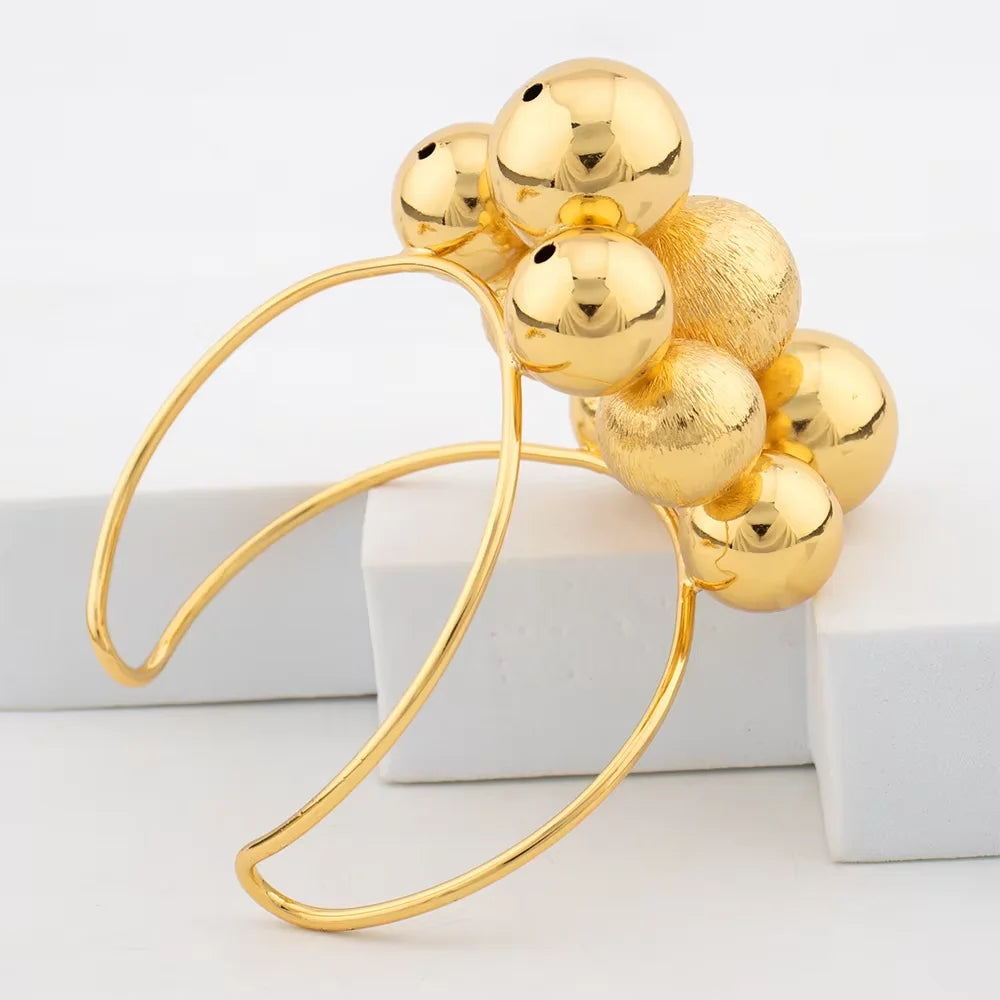 Fashion Jewelry Sets Women Necklace Earrings Pendant Bangle Ring African Jewellery Sets for Trendy Daily Wear Party Gift