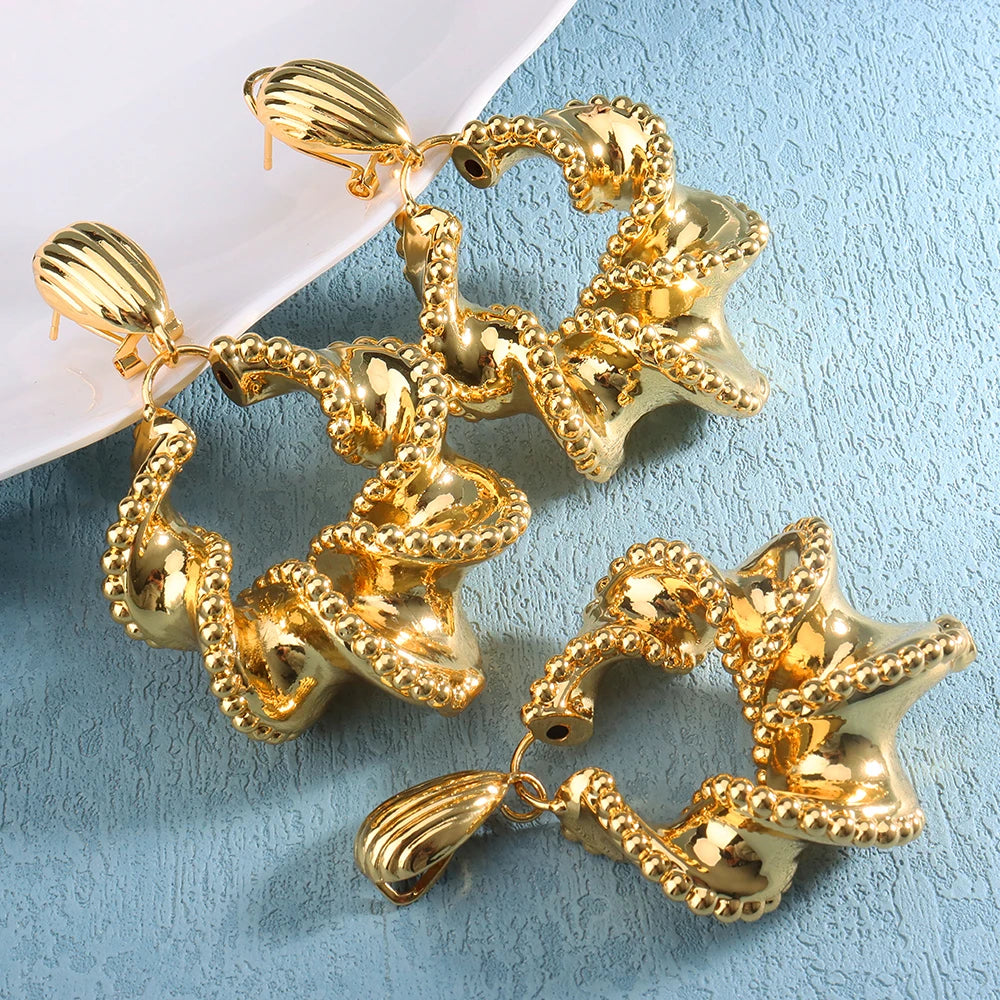 2022 Trend Gold Plated Dubai Jewelry Sets For Women African Party Wedding Gifts Necklace And Earrings 45+5cm Pendant