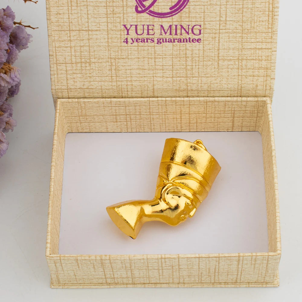 Pendant With Box for Women Men Desing Jewelry 18K Gold Plated Animal Geometric Shape Pendant Accessories Jewelry Christmas Gift