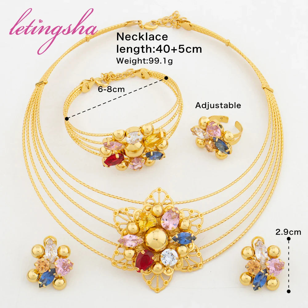 Yueming Wedding Jewelry Fancy Set