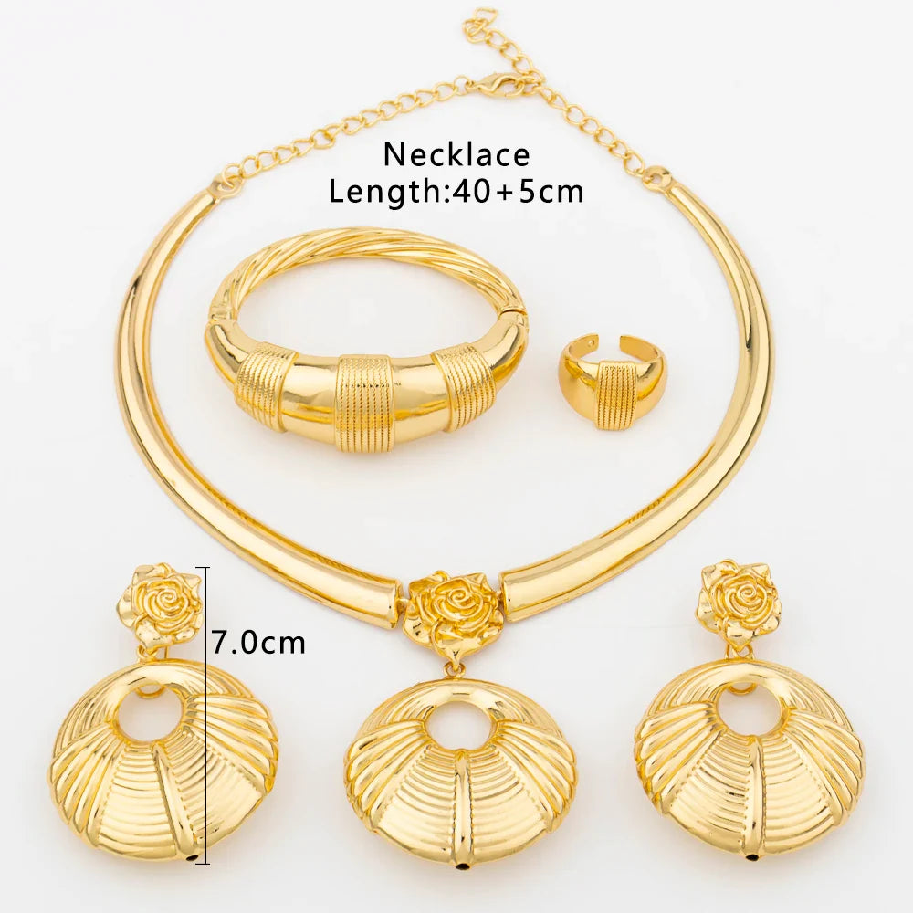 Yueming Wedding Jewelry Fine Set